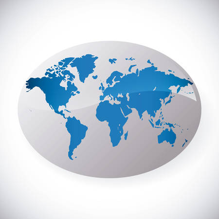 World design over white background, vector illustration.のイラスト素材