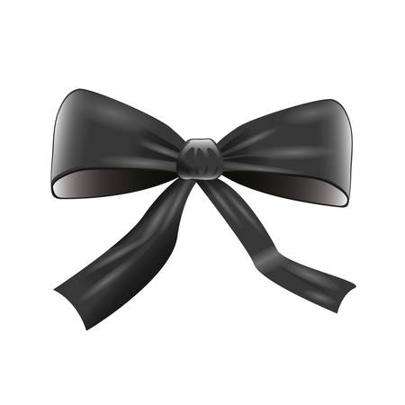ribbon design over white backgroundのイラスト素材