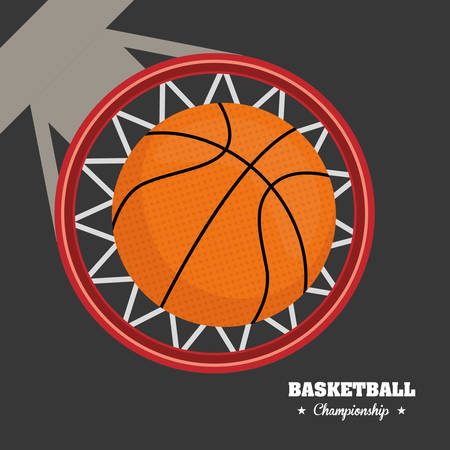Sport design over gray background, vector illustration.のイラスト素材