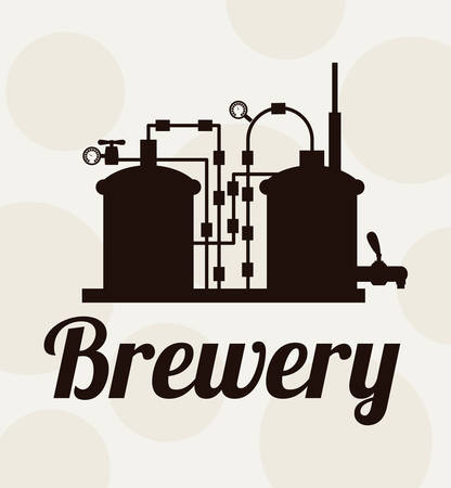 Beer design over white background,vector illustration.のイラスト素材
