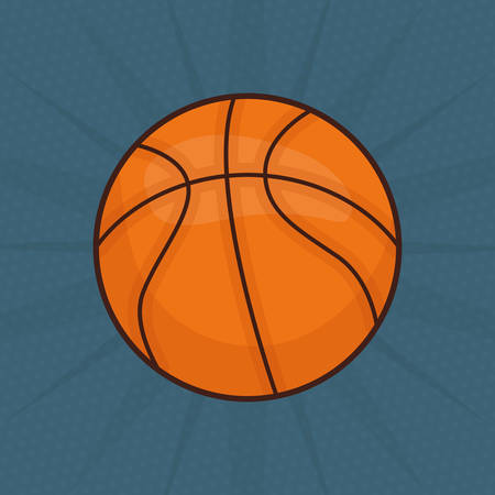 Sport design over blue background, vector illustration.のイラスト素材