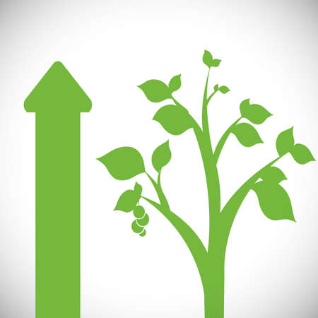 Gardening design over white background, vector illustrationのイラスト素材