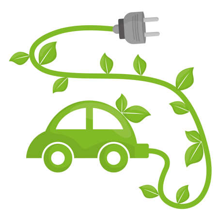 Energy design over white background, vector illustration.のイラスト素材