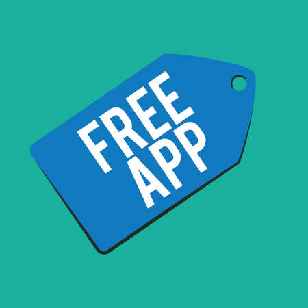 free apps design over green background, vector illustrationのイラスト素材