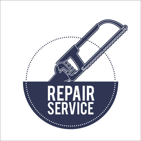 Tools design over white background, vector illustrationのイラスト素材