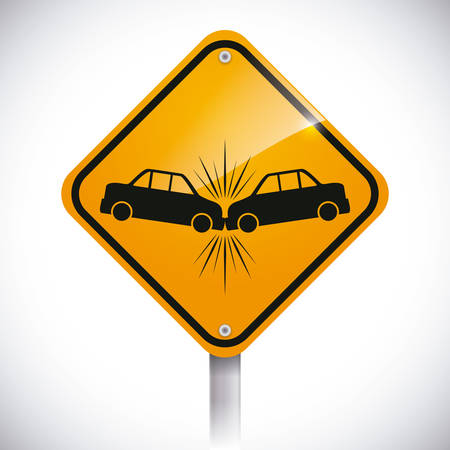 Road design over white background, vectori llustration.のイラスト素材