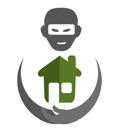 Insurance design over white background, vector illustrationのイラスト素材