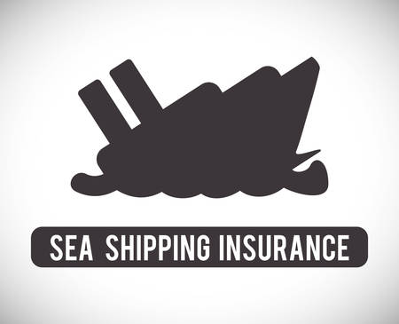 Insurance design over white background, vector illustrationのイラスト素材