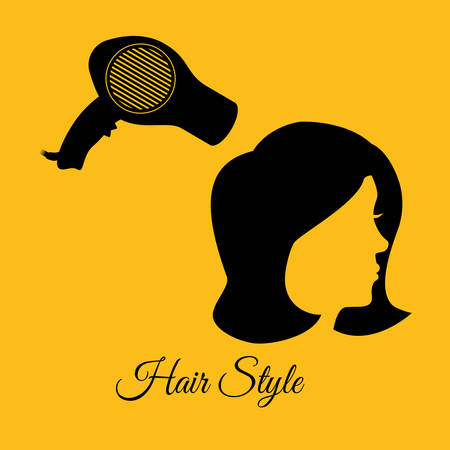 Hair Salon digital design, vector illustration eps 10.のイラスト素材