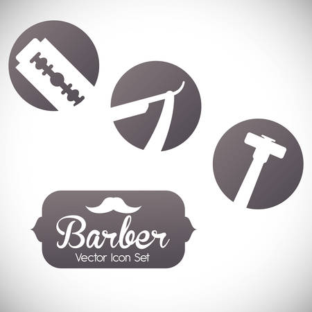 Hair Salon digital design, vector illustration eps 10.のイラスト素材