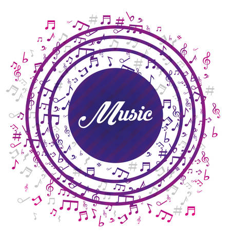 Music digital design, vector illustration eps 10.のイラスト素材