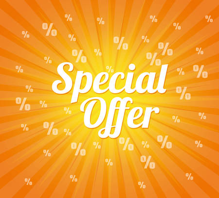 Special offer design, vector illustration eps 10.のイラスト素材