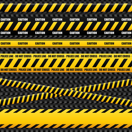Caution design over gray background, vector illustration.のイラスト素材