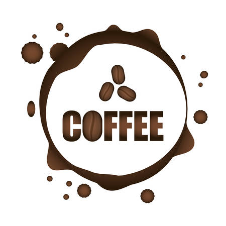 Coffee digital design, vector illustration eps 10.のイラスト素材