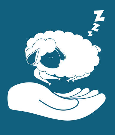 Sweet dreams design, vector illustration eps 10.のイラスト素材