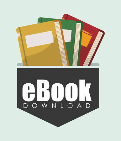 Ebook digital design, vector illustration 10 eps graphicのイラスト素材