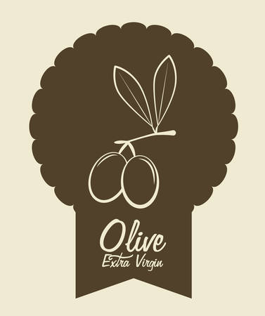Olive Oil digital design, vector illustration 10 eps graphicのイラスト素材