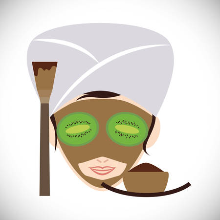 Spa Center design, vector illustration 10 eps graphicのイラスト素材