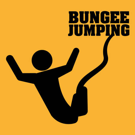 Jumping digital design, vector illustration 10 eps graphicのイラスト素材