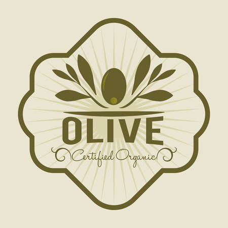 Olive Oil digital design, vector illustration 10 eps graphicのイラスト素材