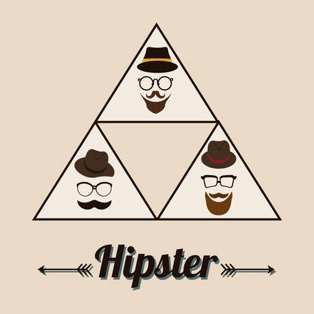 Hipster Style digital design, vector illustration 10 eps graphicのイラスト素材