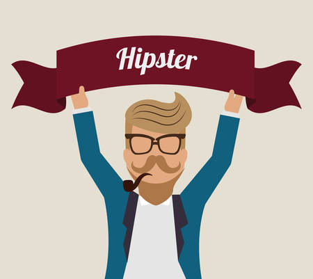 Hipster Style digital design, vector illustration 10 eps graphicのイラスト素材