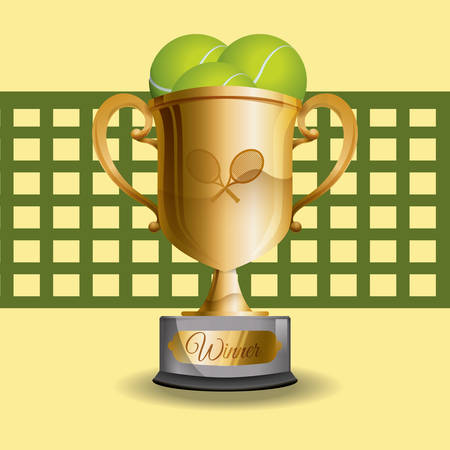 Tennis digital design, vector illustration 10 eps graphicのイラスト素材