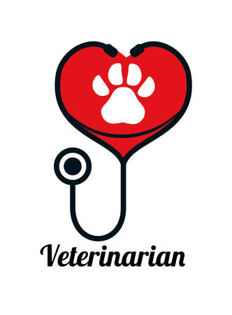 Pet care digital design, vector illustration 10 eps graphicのイラスト素材