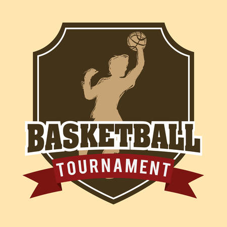 Basketball digital design, vector illustration 10 eps graphicのイラスト素材