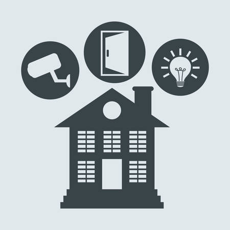 Home Insurance digital design, vector illustration 10 eps graphicのイラスト素材