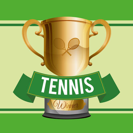 Tennis digital design, vector illustration 10 eps graphicのイラスト素材
