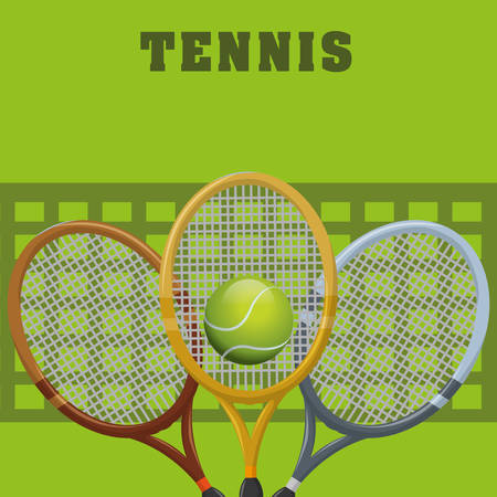 Tennis digital design, vector illustration 10 eps graphicのイラスト素材