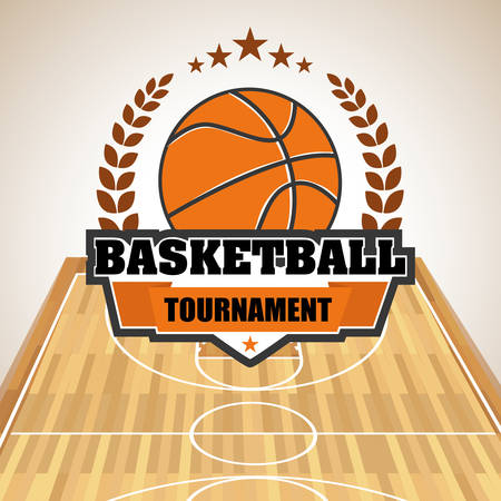 Basketball digital design, vector illustration 10 eps graphicのイラスト素材