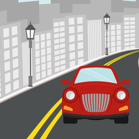 Car digital design, vector illustration のイラスト素材