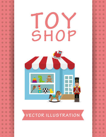 Toys  digital design, vector illustration のイラスト素材