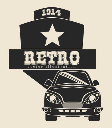 Garage digital design, vector illustration のイラスト素材