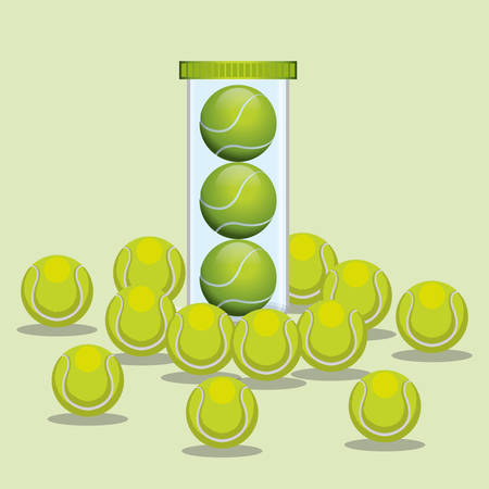 Tennis digital design, vector illustration のイラスト素材