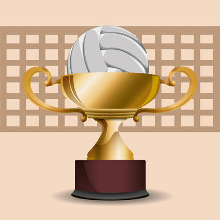 Volleyball digital design, vector illustration のイラスト素材