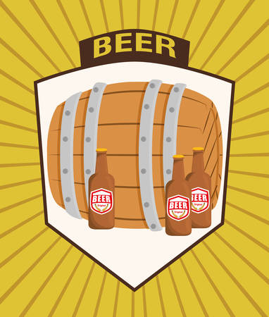 Beer digital design, vector illustration 10 eps graphicのイラスト素材