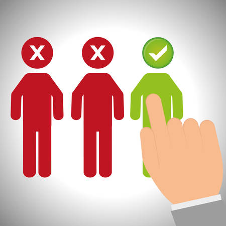 Survey digital design, vector illustration のイラスト素材