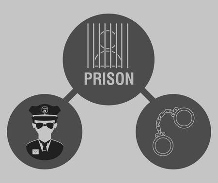 Justice digital design, vector illustration のイラスト素材