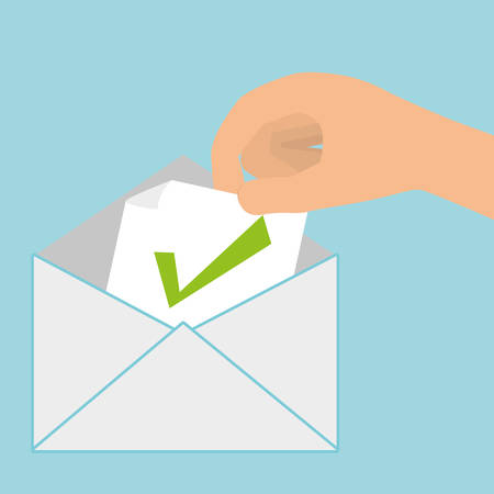 Survey digital design, vector illustration のイラスト素材