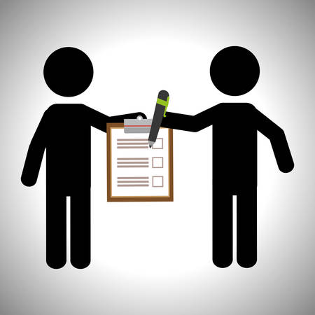 Survey digital design, vector illustration のイラスト素材