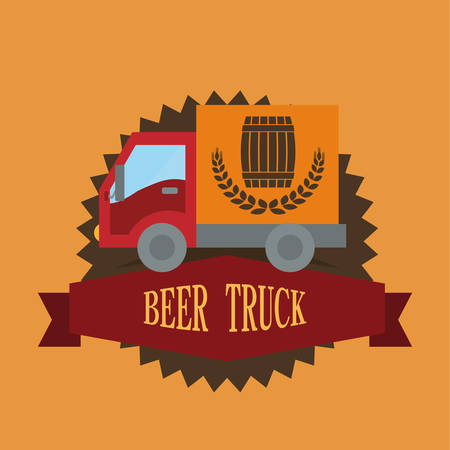 Beer digital design, vector illustration のイラスト素材