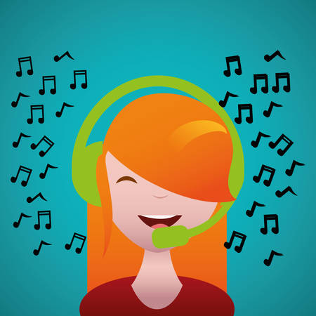 Music and Sound digital designのイラスト素材