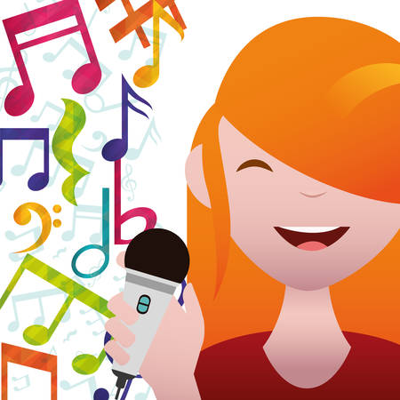 Music and Sound digital designのイラスト素材