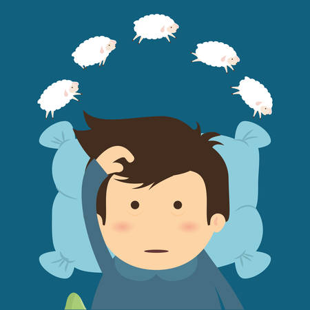 Good Night digital designのイラスト素材