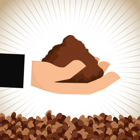 Coffee digital designのイラスト素材