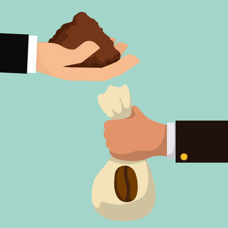 Coffee digital designのイラスト素材