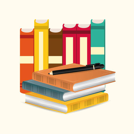 Books digital designのイラスト素材